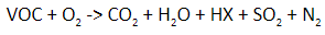 Formula generale combustione