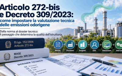 Articolo 272-bis e Decreto 309/2023: come impostare la valutazione tecnica delle emissioni odorigene