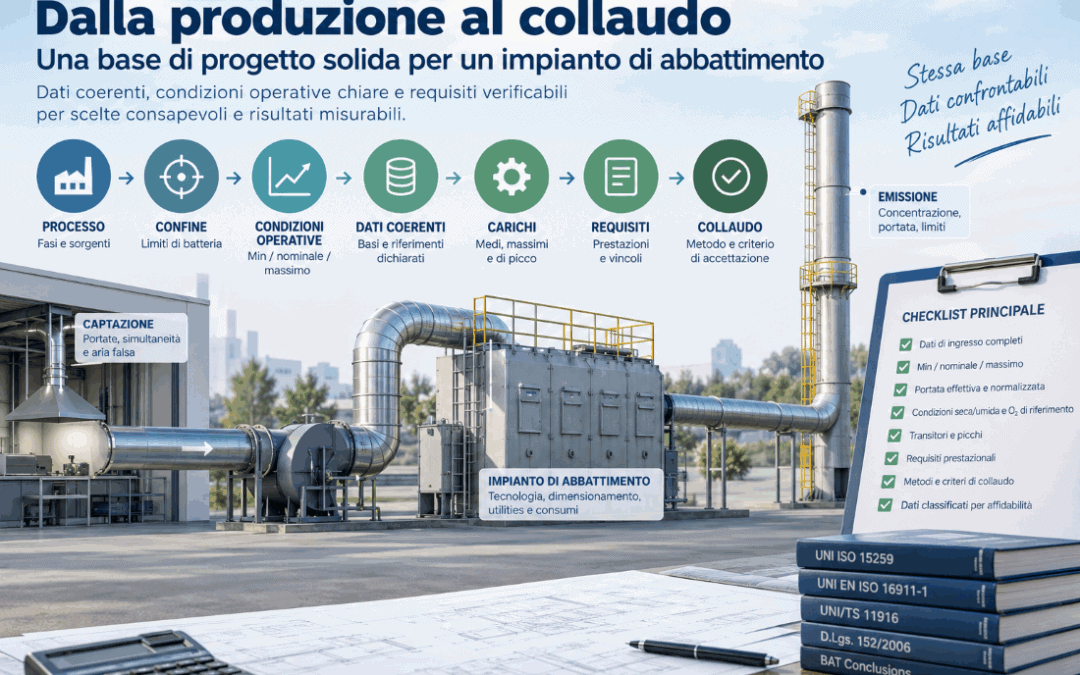 Come costruire la base di progetto per un impianto di abbattimento