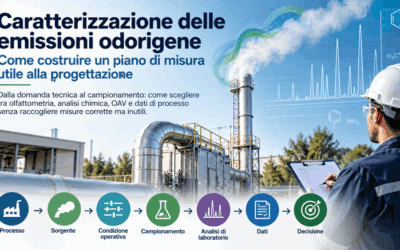 Caratterizzazione delle emissioni odorigene: come costruire un piano di misura utile alla progettazione